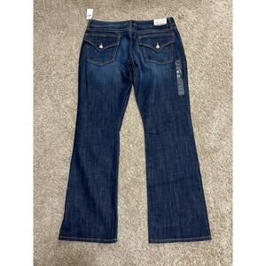 y2k grunge streetwear 2000s rodeo cowgirl western Gap flare Jean womens sz 8